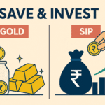 save and invest, gold & sip